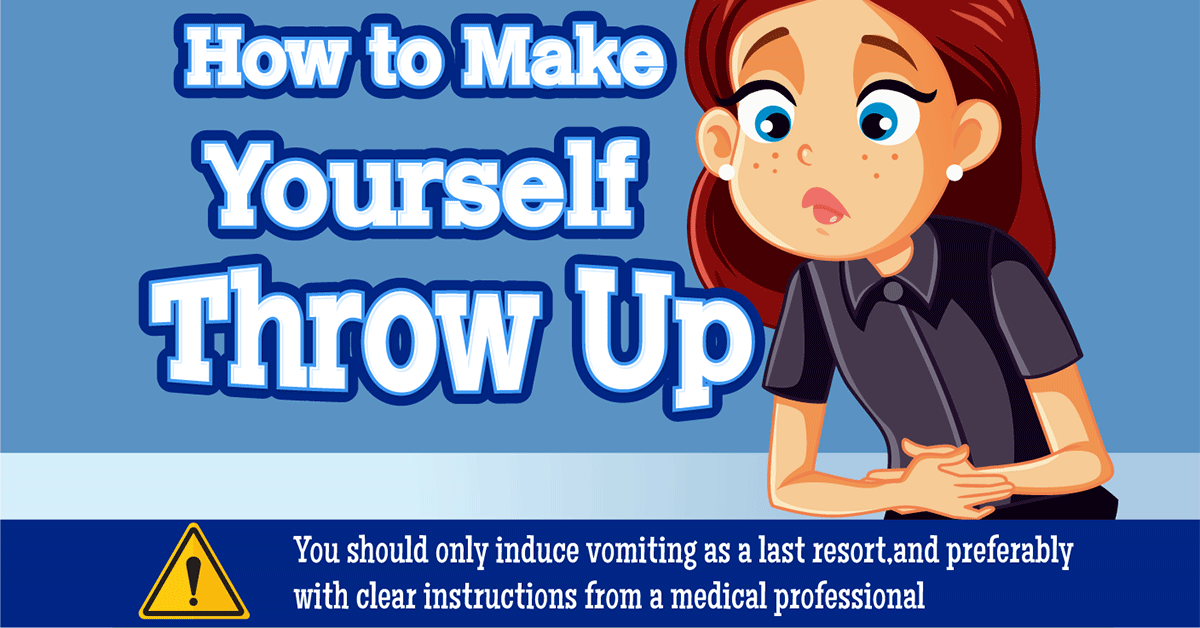 How To Make Yourself Throw Up Infographic F