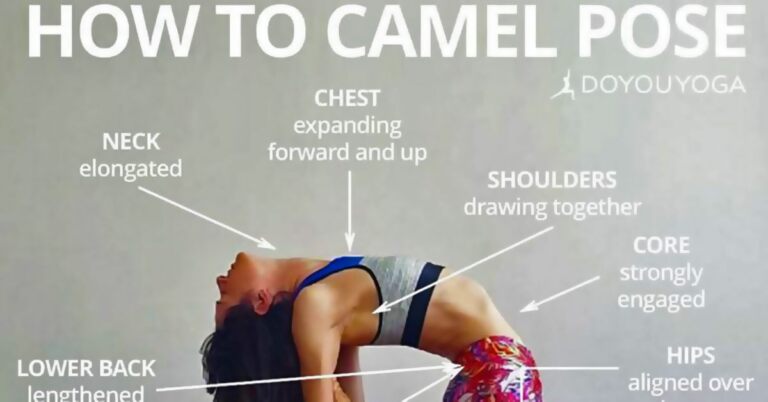 Camel Pose Benefits F
