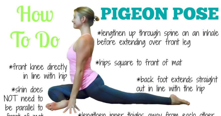 Pigeon Yoga Pose F