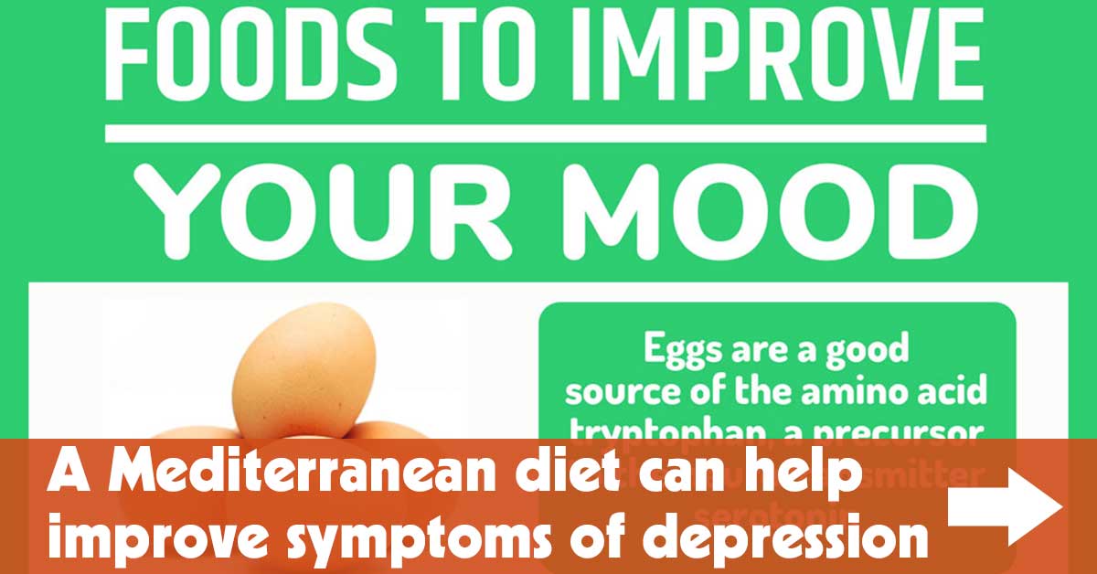 A Mediterranean Diet Can Help Improve Symptoms of Depression
