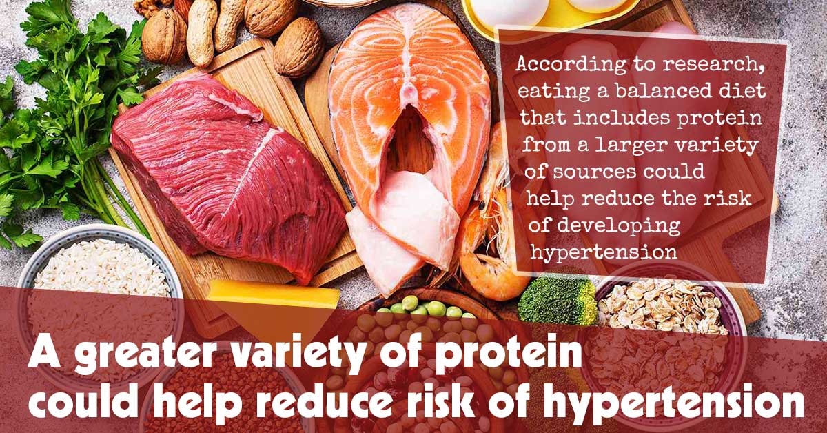 A Greater Variety of Protein Could Help Reduce Risk of Hypertension