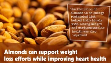 Almonds Can Support Weight Loss Efforts While Improving Heart Health F