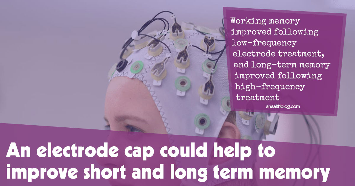 An Electrode Cap Could Help To Improve Short And Long Term Memory
