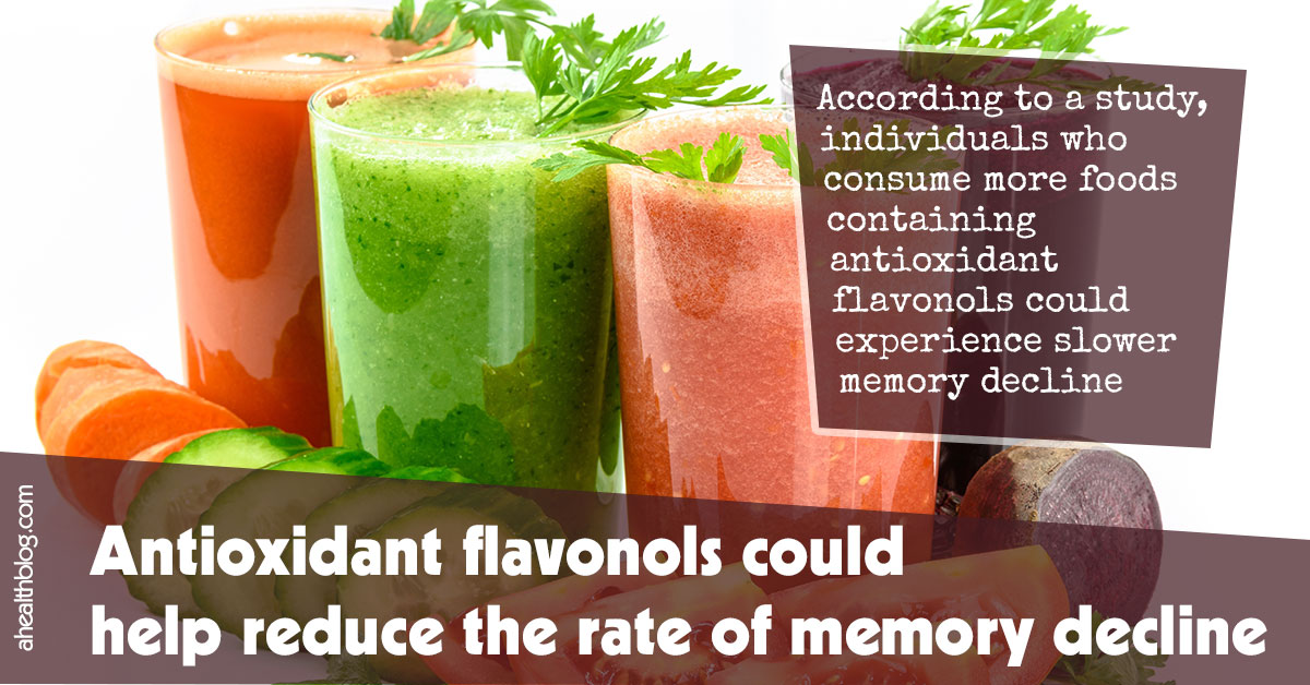 Antioxidant Flavonols Could Help Reduce The Rate Of Memory Decline F