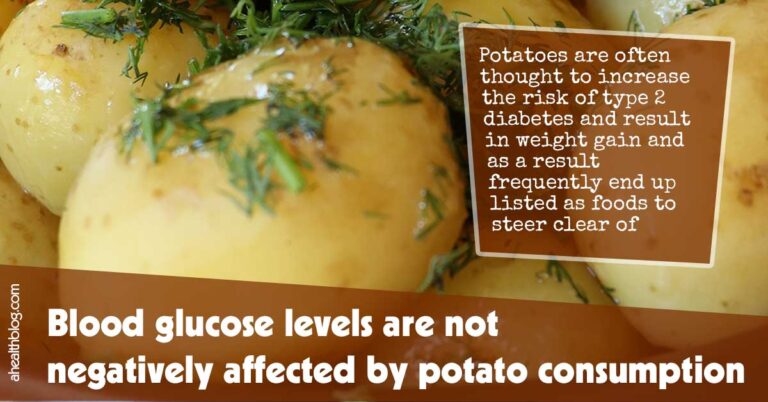Blood Glucose Levels Are Not Negatively Affected By Potato Consumption F