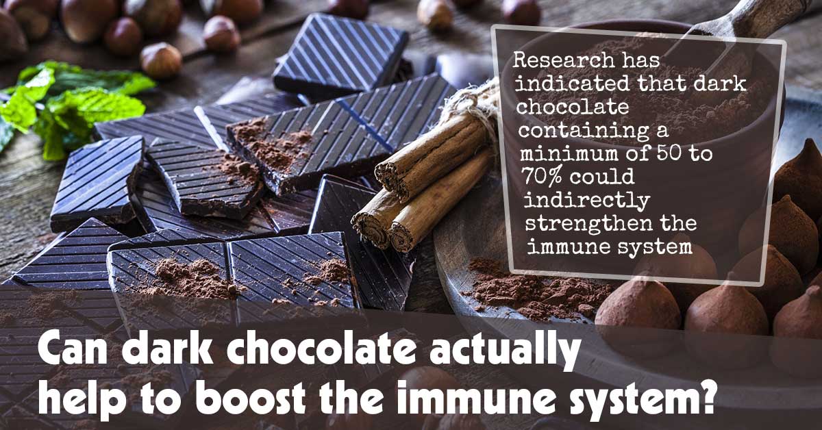 Can Dark Chocolate Actually Help To Boost The Immune System