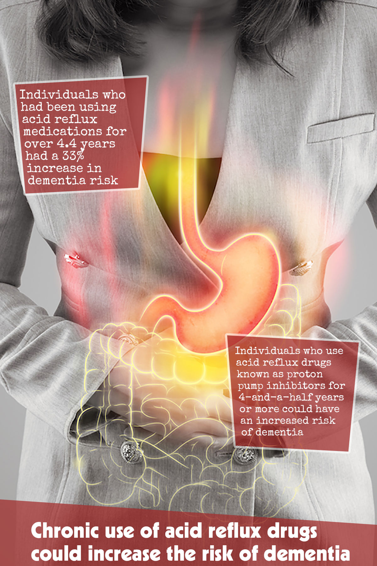 Chronic Use Of Acid Reflux Drugs Could Increase The Risk Of Dementia