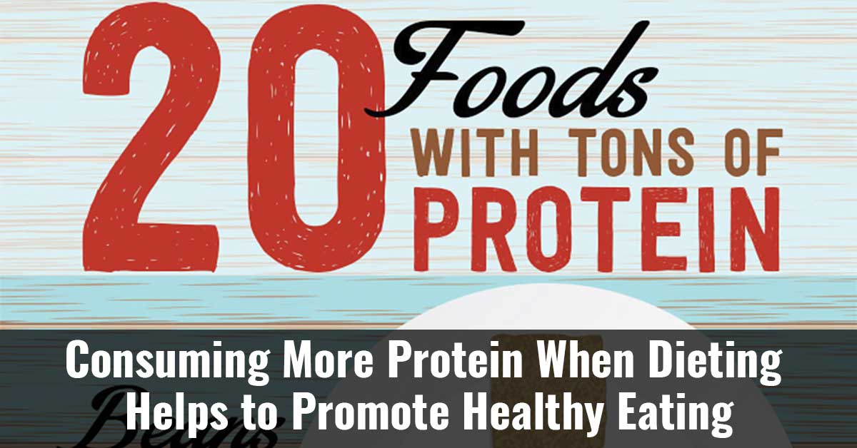 Eating More Protein When Dieting Helps To Promote Healthy Eating