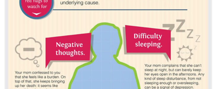 Depression In The Elderly Infographic F