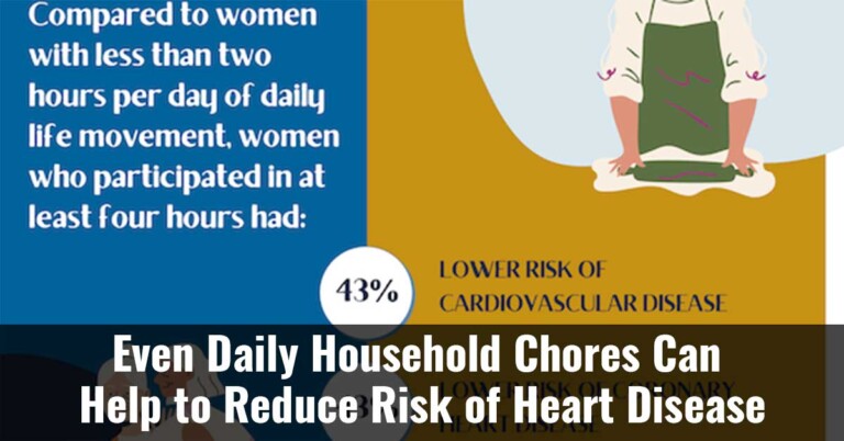 Even Daily Household Chores Can Help To Reduce Risk Of Heart Disease
