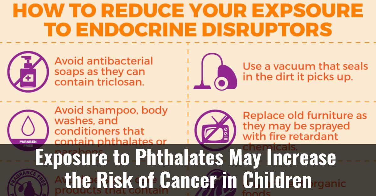 Exposure To Phthalates May Increase The Risk Of Cancer In Children