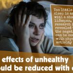 Harmful Effects Of Unhealthy Sleep Could Be Reduced With Exercise