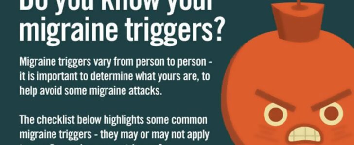 Migraine Triggers Infographic F