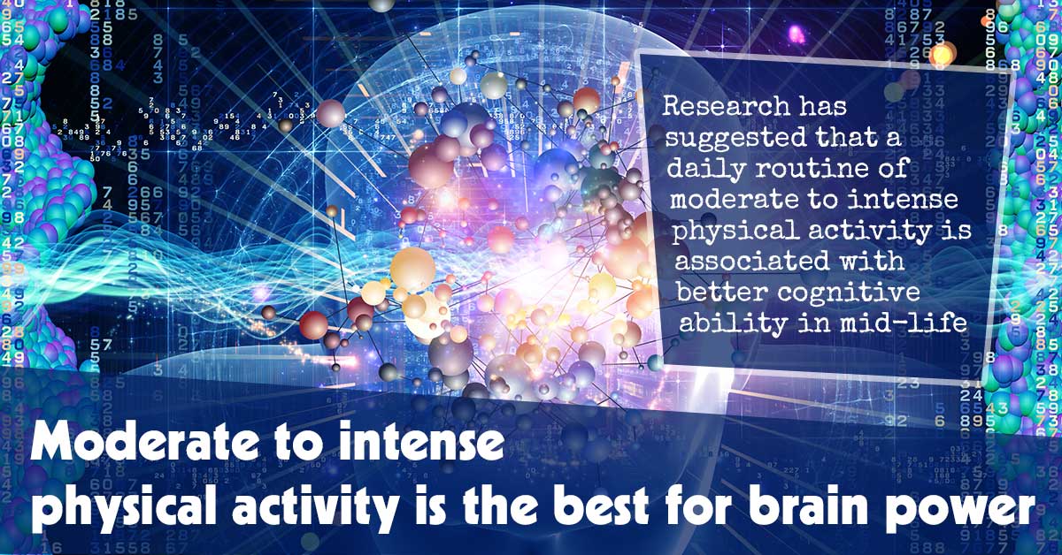Moderate To Intense Physical Activity Is The Best For Brain Power F
