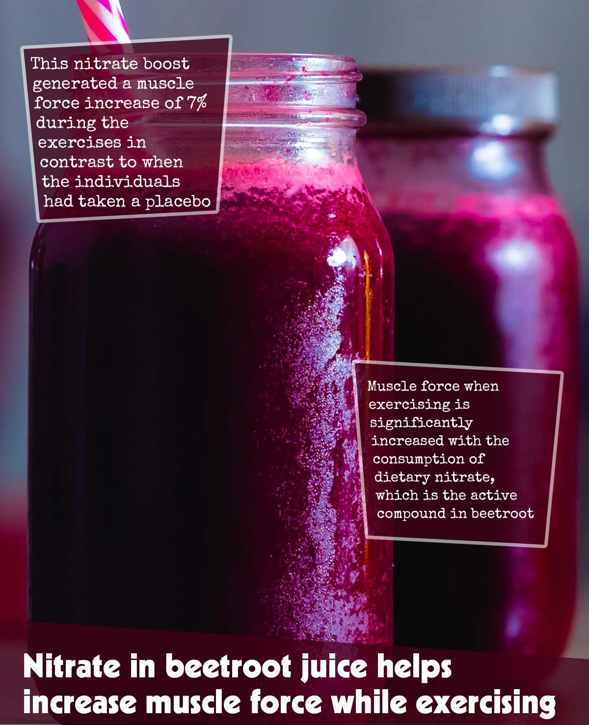 Nitrate In Beetroot Juice Helps Increase Muscle Force While Exercising