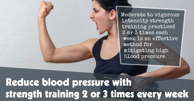 Reduce Blood Pressure With Strength Training 2 Or 3 Times Every Week
