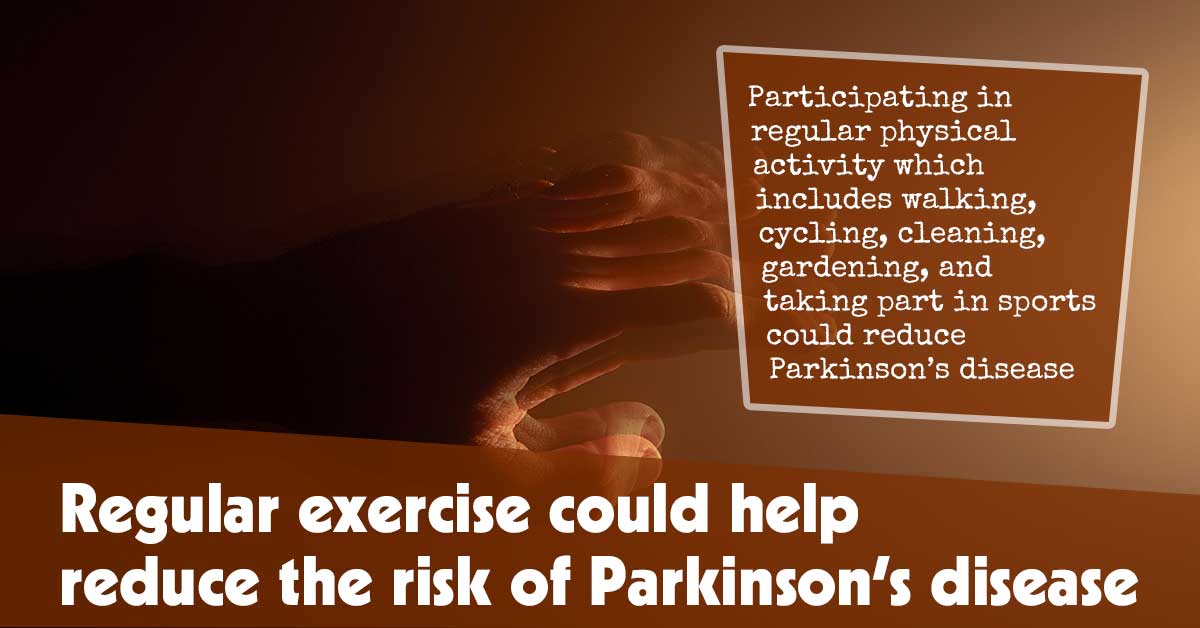 Regular Exercise Could Help Reduce the Risk of Parkinson’s Disease