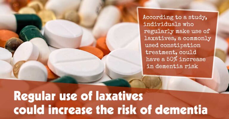 Regular Use Of Laxatives Could Increase The Risk Of Dementia