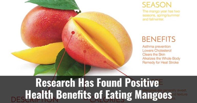 Research Has Found Positive Health Benefits Of Eating Mangoes