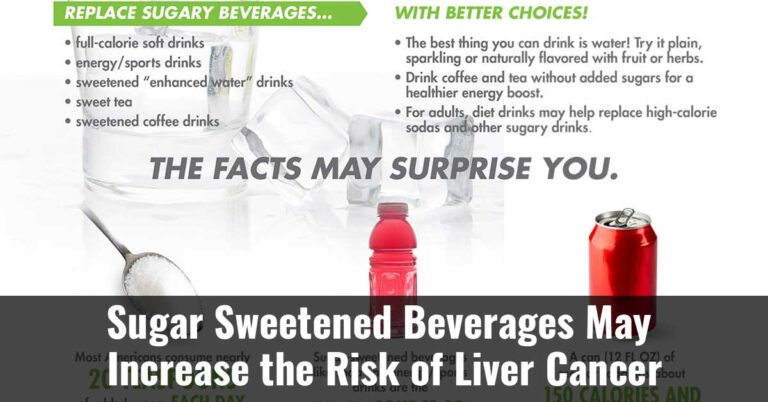 Sugar Sweetened Beverages May Increase The Risk Of Liver Cancer