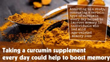 Taking A Curcumin Supplement Every Day Could Help To Boost Memory F