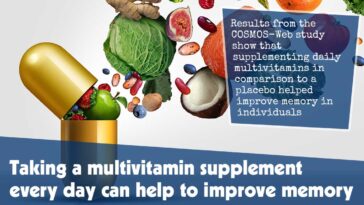 Taking A Multivitamin Supplement Every Day Can Help To Improve Memory F