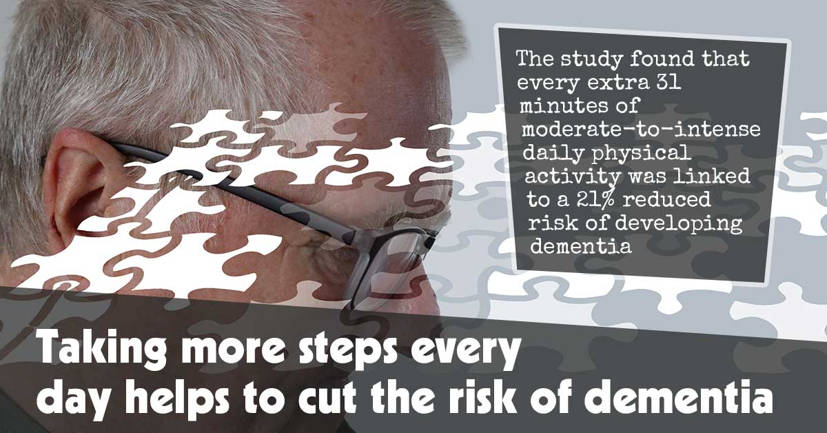 Taking More Steps Every Day Helps To Cut The Risk Of Dementia F