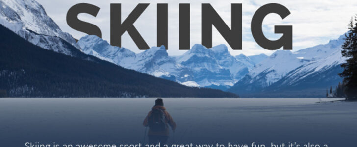 The Health Benefits Of Skiing Infographic F