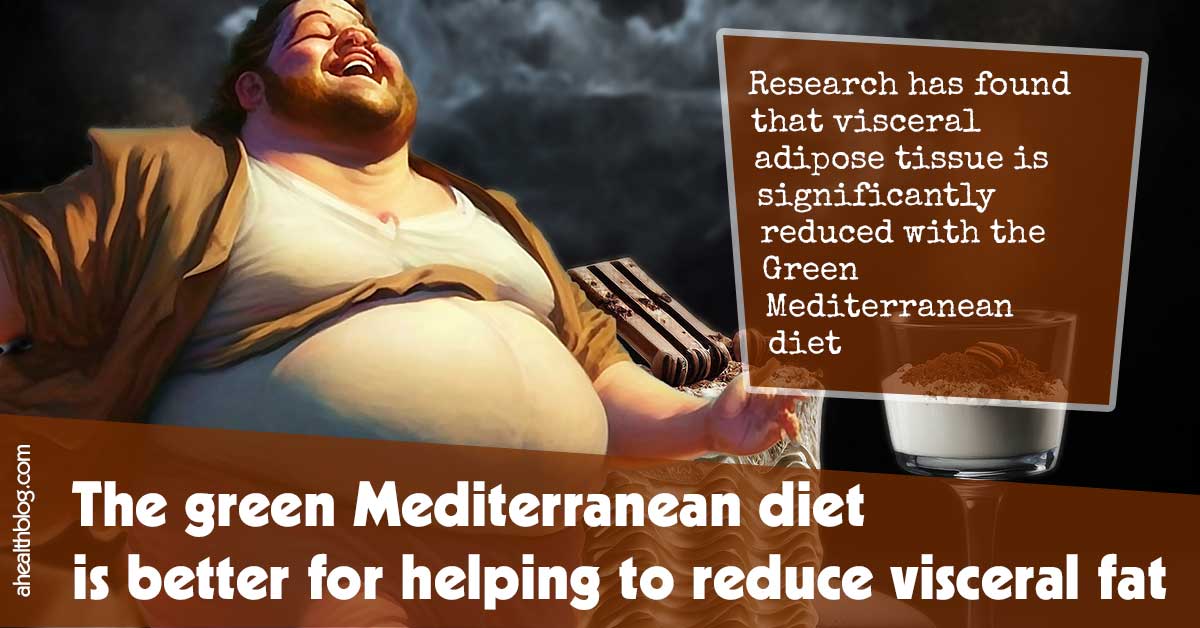 The Green Mediterranean Diet Is Better For Helping To Reduce Visceral Fat Cta