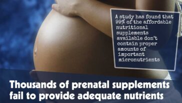 Thousands Of Prenatal Supplements Fail To Provide Adequate Nutrients F