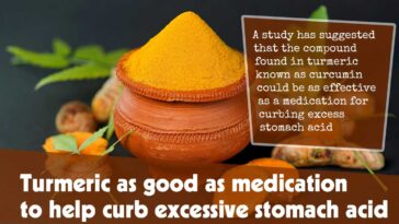Turmeric As Good As Medication To Help Curb Excessive Stomach Acid F