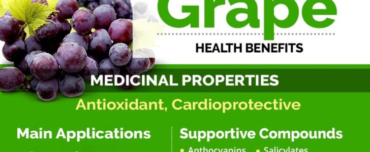 Health Benfits Of Grapes Infographic F