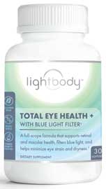 Lightbody® Total Eye Health + Blue Light Filter Supplement
