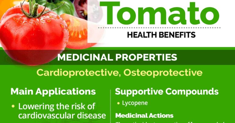 Tomato Benefits Infographic F